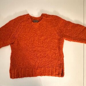 Vintage Abercrombie & Fitch wool & nylon cropped sweater size M